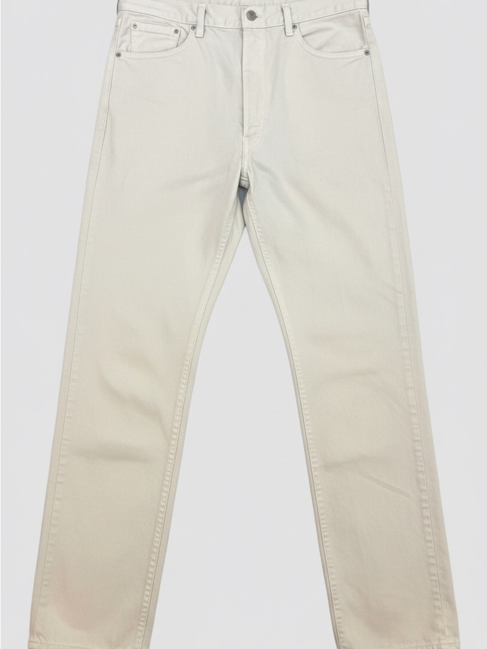 VTG  Levi’s 501 Cream Straight Leg Jeans size 38x34 made in USA 2001